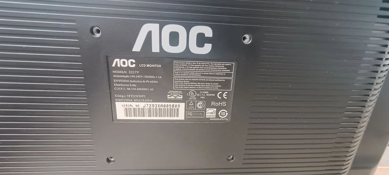 Monitor de Vídeo AOC - Foto 5