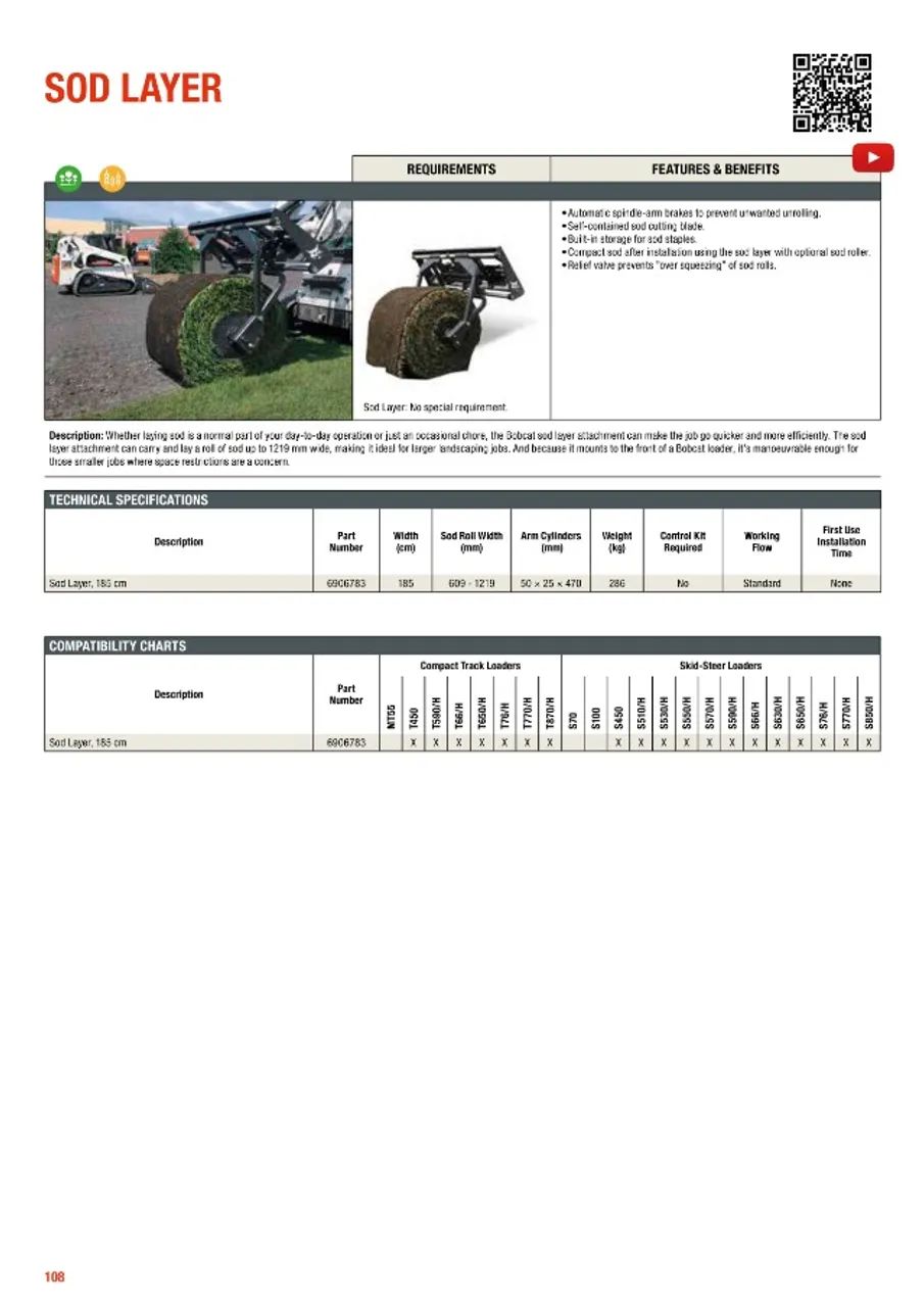 Desbobinador De Grama Marca Bobcat - Foto 4