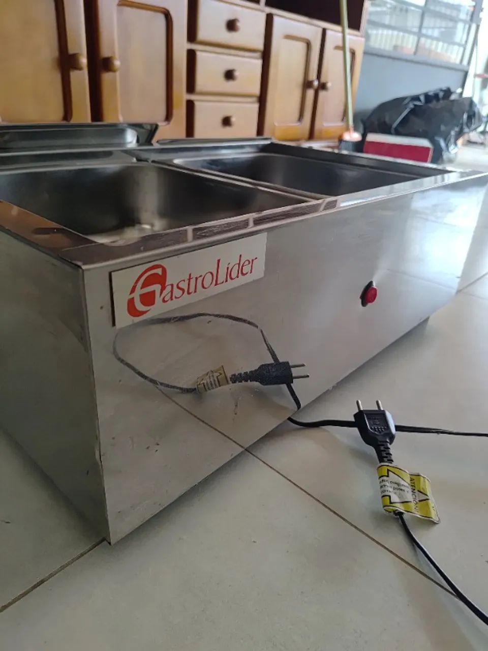 Rechaud Buffet Elétrico 2 Cubas 