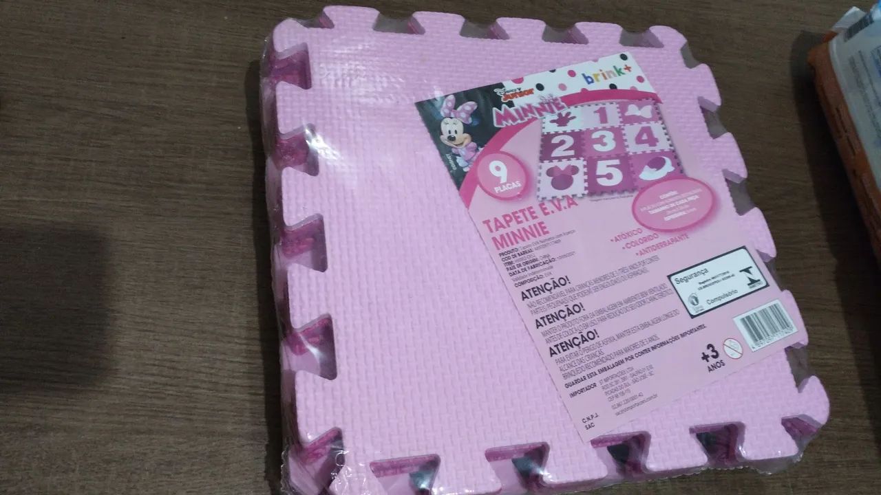 Tapete EVA Minnie 9 Placas