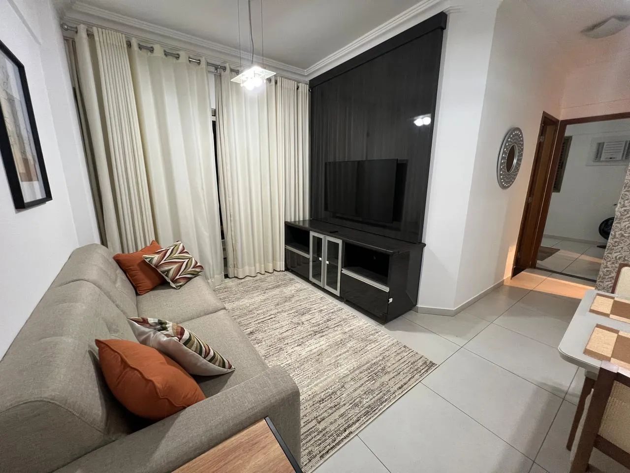 Alugo Apartamento 2 Quartos 1 Suíte 66m2 Mobiliado 1 Vaga Setor Bueno - Goiânia - GO - Foto 2