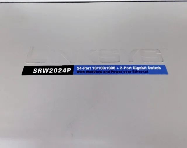 Switch SRW2024P 24 portas Linksys - Foto 2