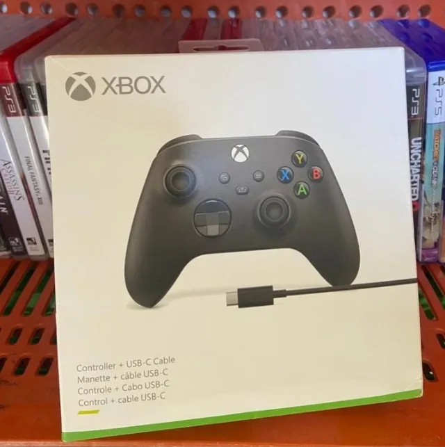 Controle Xbox Series S Preto Novo
