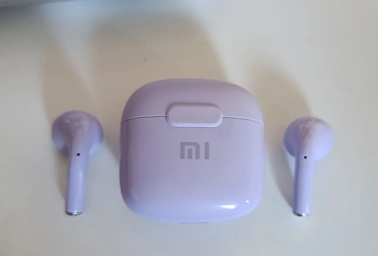 Fone de Ouvido Bluetooth 5.0 10 metros de alcance Cor Roxa Xiaomi XM006 25hs de Uso - Foto 2