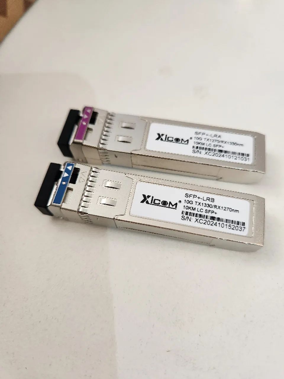 Gbic Sfp 10km 10g Lc Bidi Bx-10d + Bx-10u 10gb/s