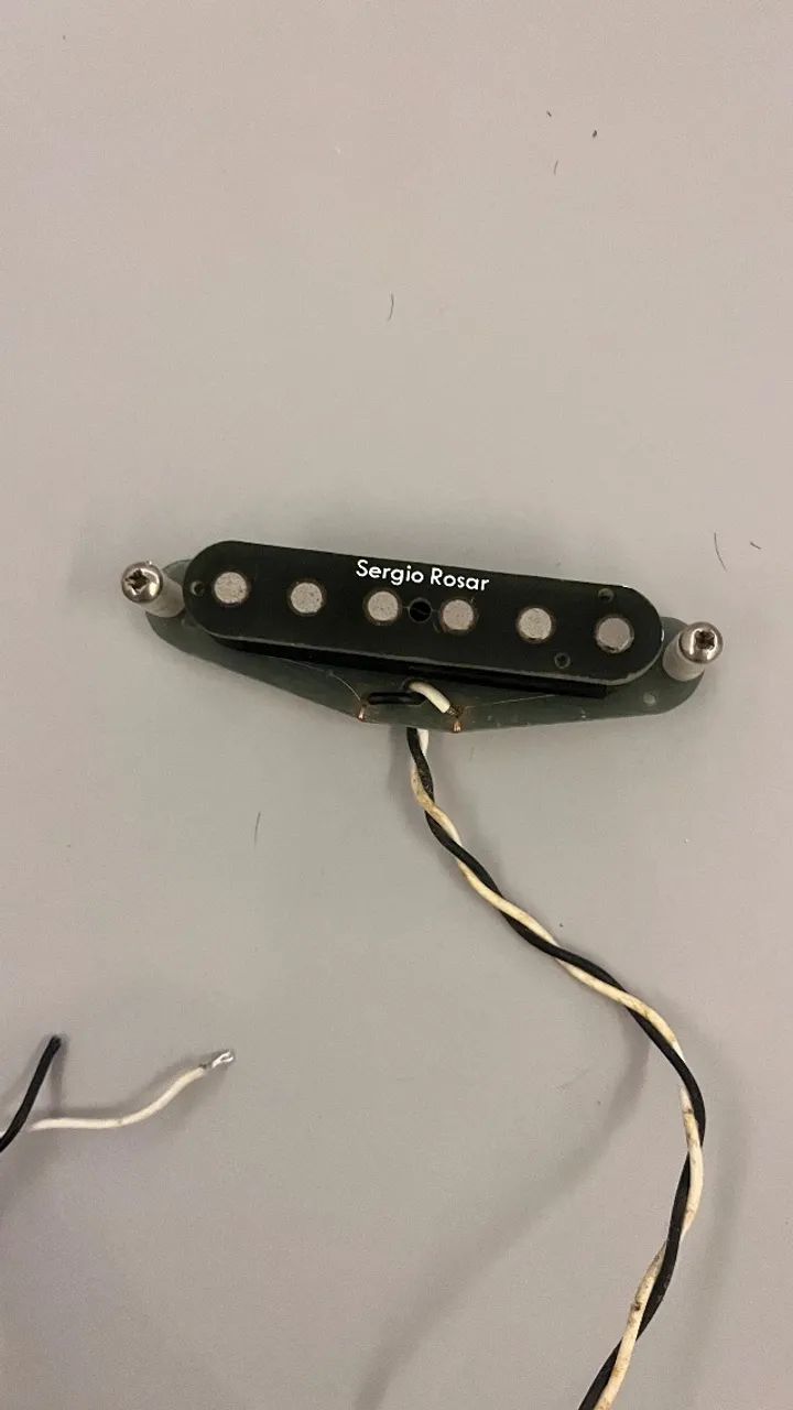 Par Sergio Rosar Telecaster Captadores - Foto 2