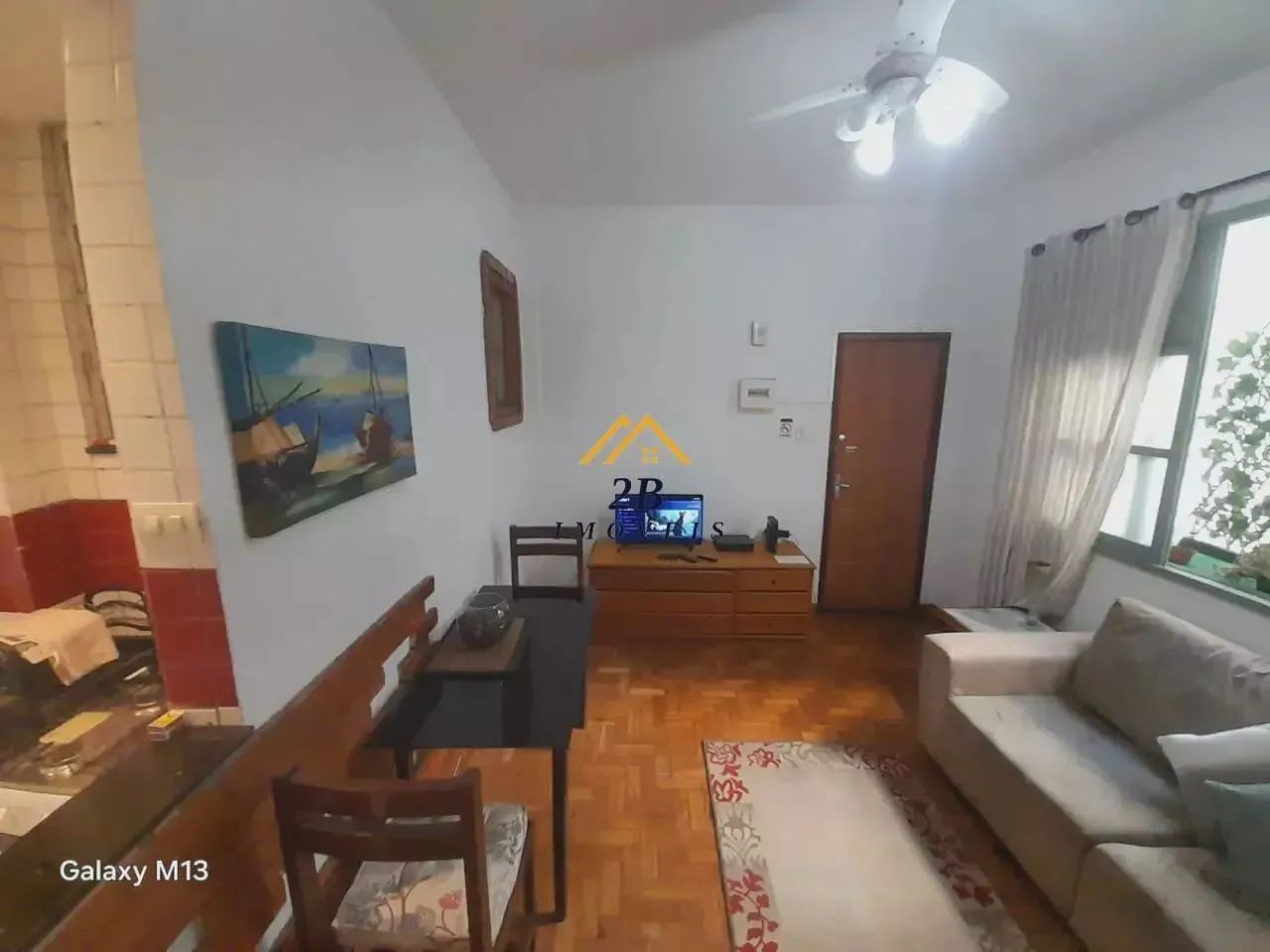 Quarto e Sala na Praia de Botafogo  Vista para as Montanhas, Porteira Fechada e Closet! - Foto 3