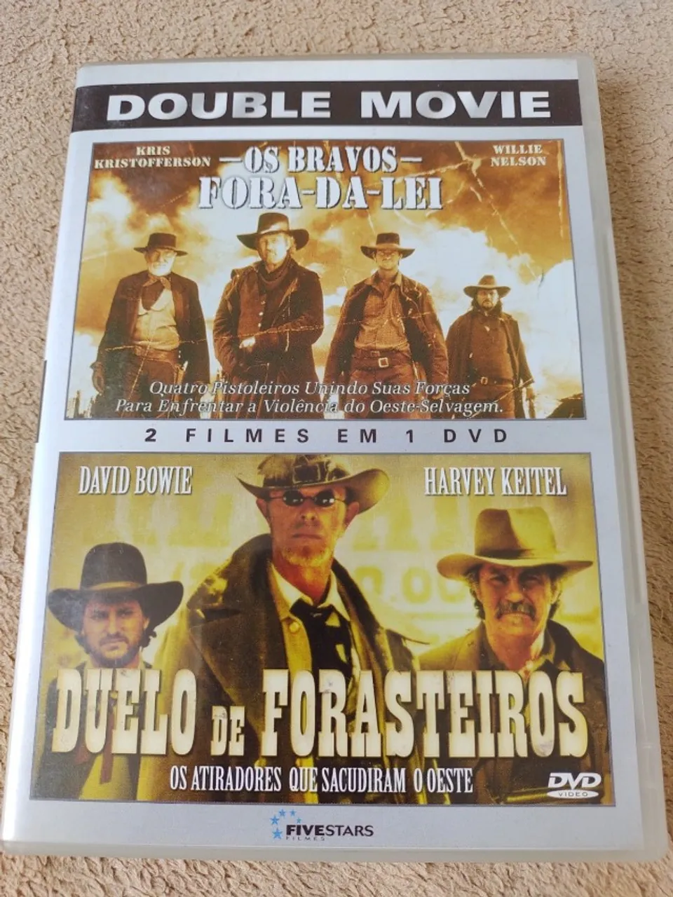 DVD os Bravos Fora da Lei / Duelo Forasteiro