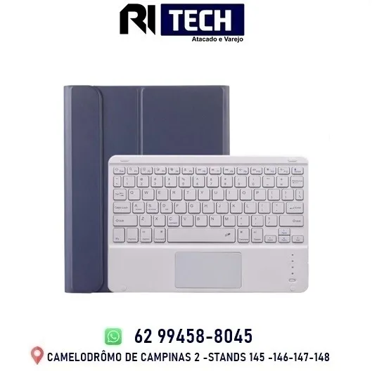 Capa Teclado Caneta Galaxy Tab S9Fe Plus X810 X816 (2023) Tab S9 Fe Plus X610 X616 (2023)