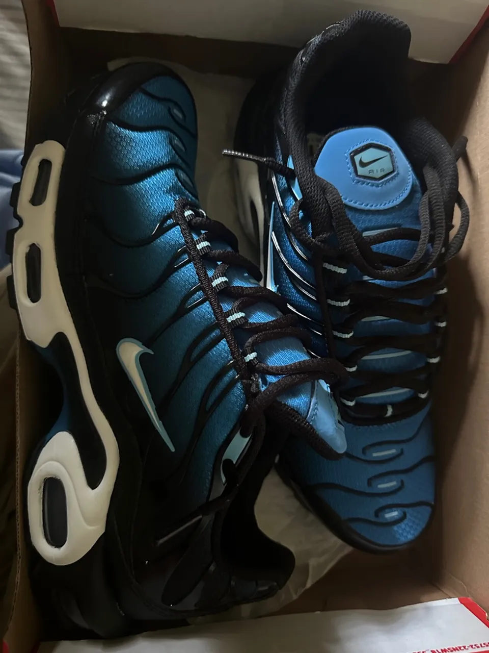 Nike Air Max Plus TN Azul e Preto - Novo!