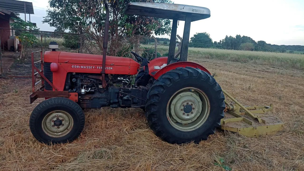Trator 65X com direção hidráulica  massey fergusson - Foto 2