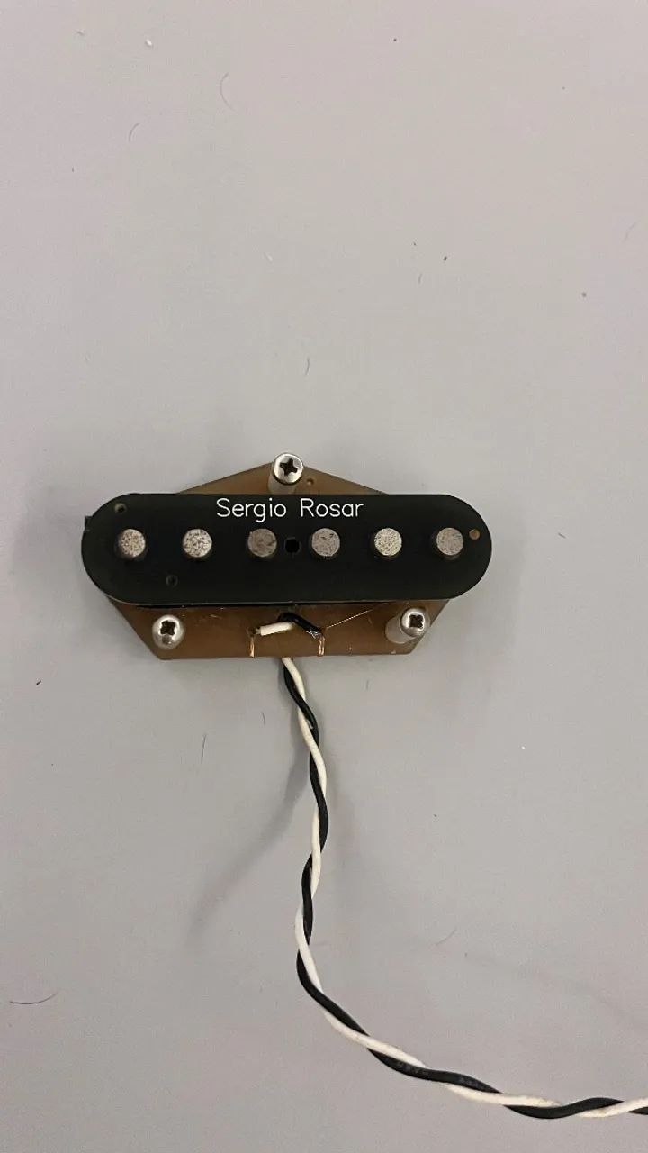 Par Sergio Rosar Telecaster Captadores - Foto 3