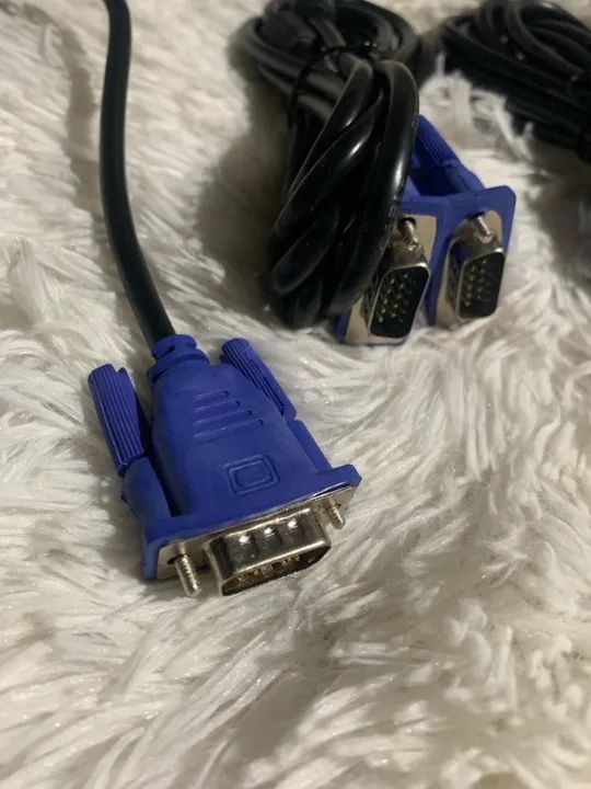 Cabo VGA Novo 1,5 Metros Imperdível!