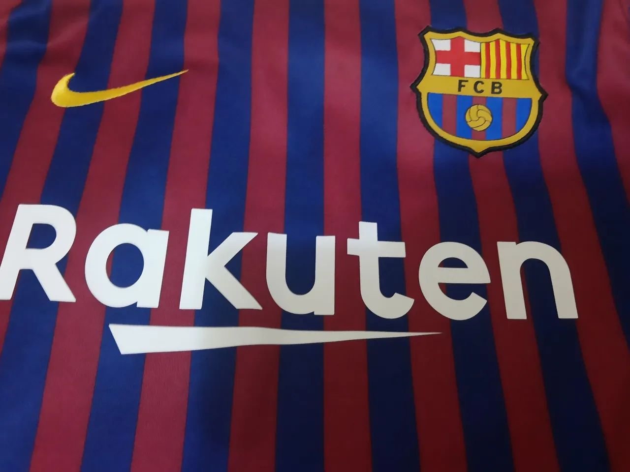 Camisa de Futebol Barcelona - Rakuten - Tamanho M