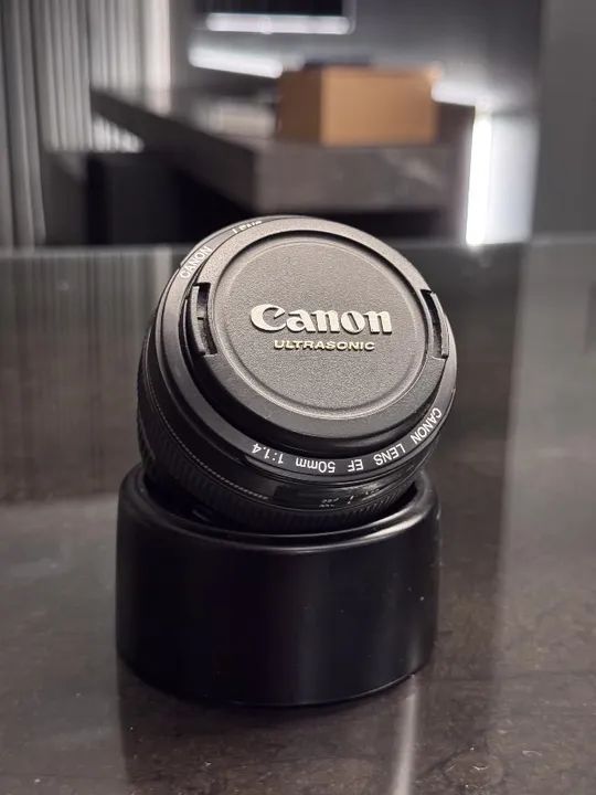 Lente Canon EF 50mm F/1.4 USM Ultrasonic