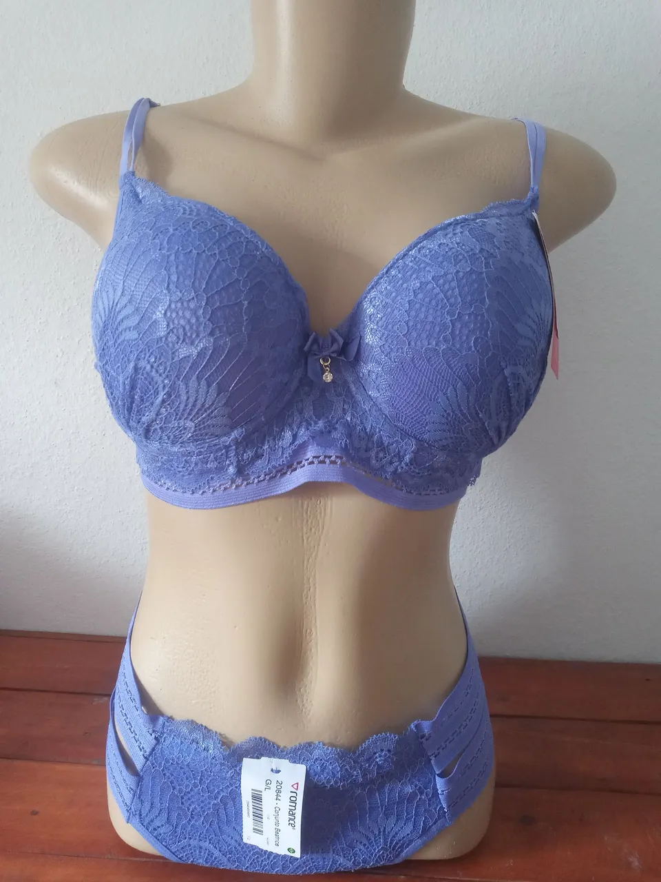 Conjunto de Lingerie Renda Romance