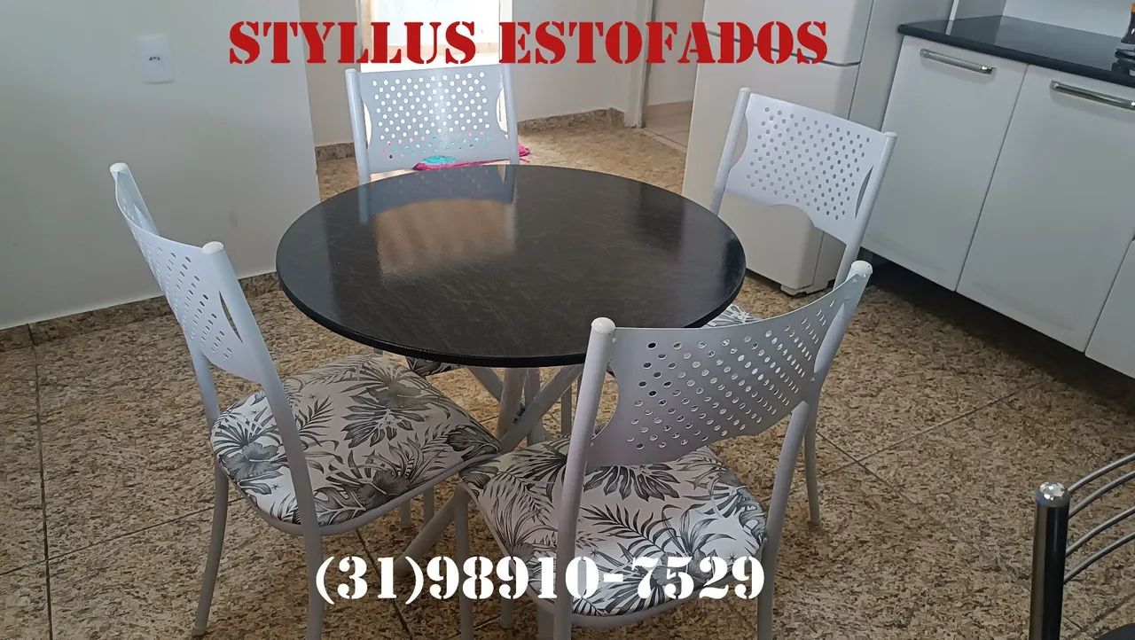 Mesa de Jantar 4 Cadeiras