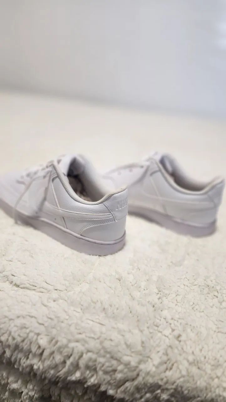 Tênis Nike Court Vision Branco - usado uma vez. - Foto 3