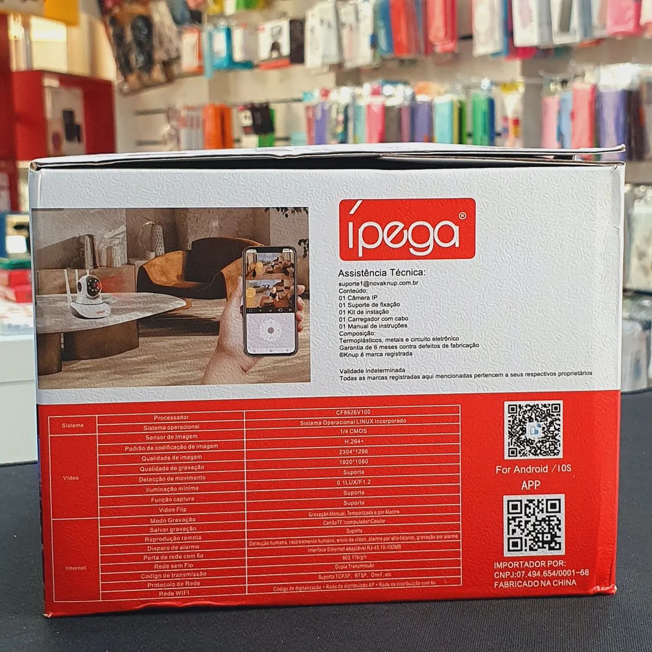 Câmera KP-CA127 iPega - Segurança e tecnologia para sua casa! - Foto 2