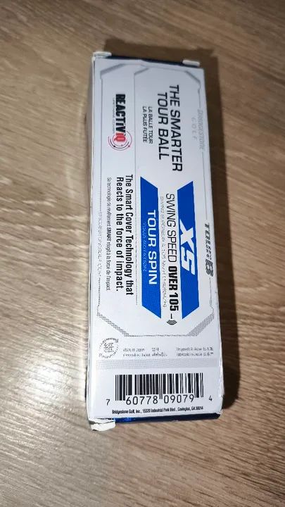 Bolas de Golfe Bridgestone Tour B XS - Kit com 3 - Foto 5
