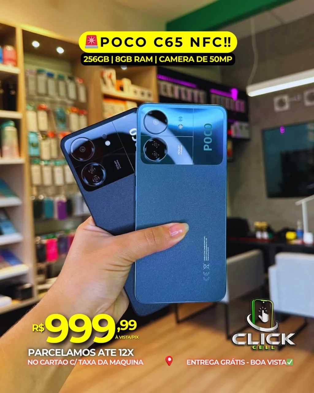 POCO C65 NFC 256GB | 8GB RAM