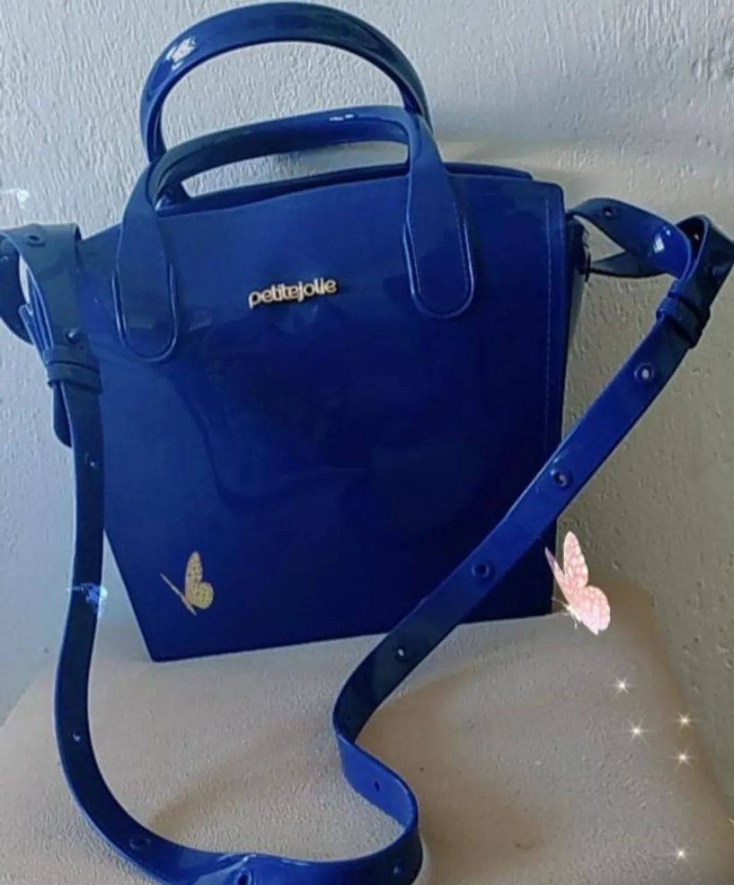 Bolsa Petite Jolie Azul - Foto 2