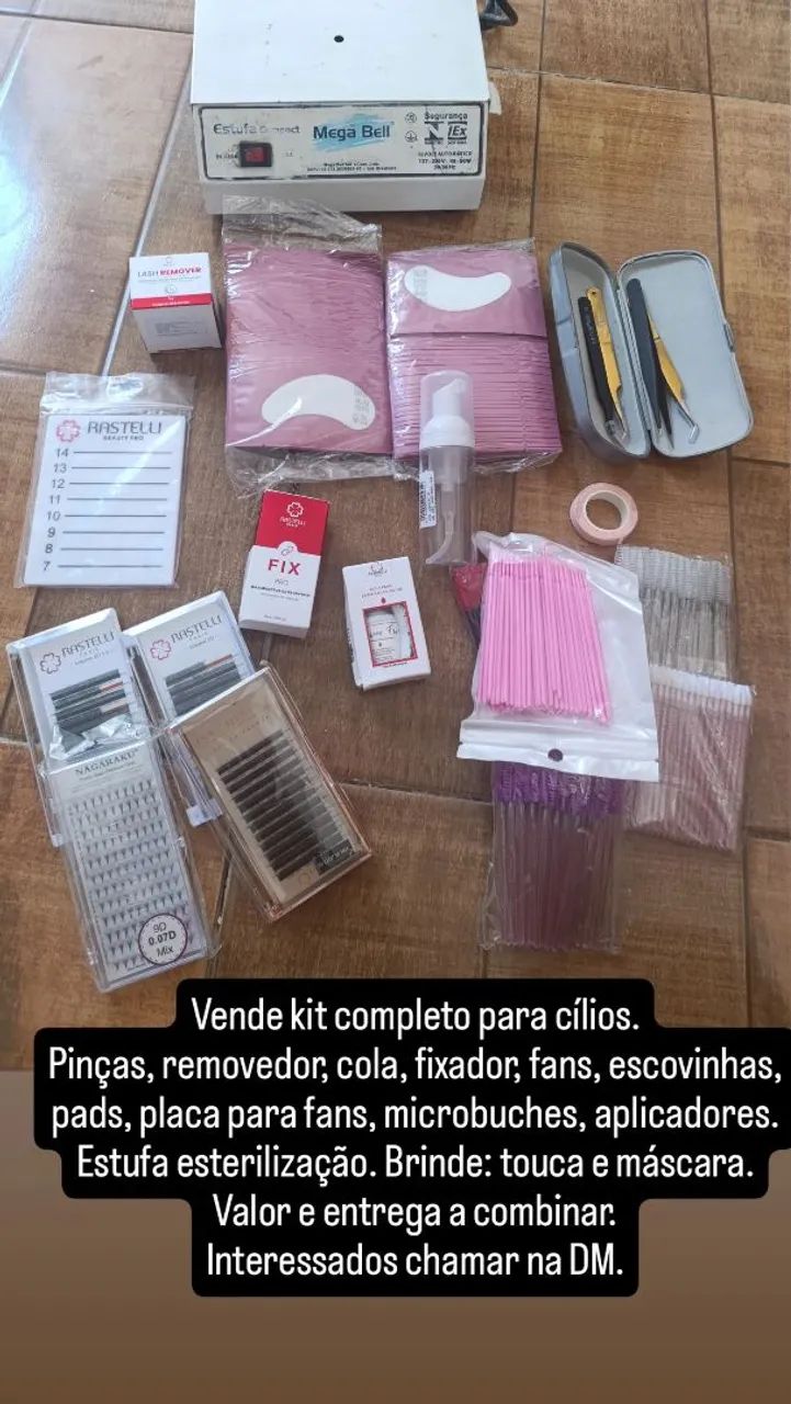 Kit para cílios  - Foto 3