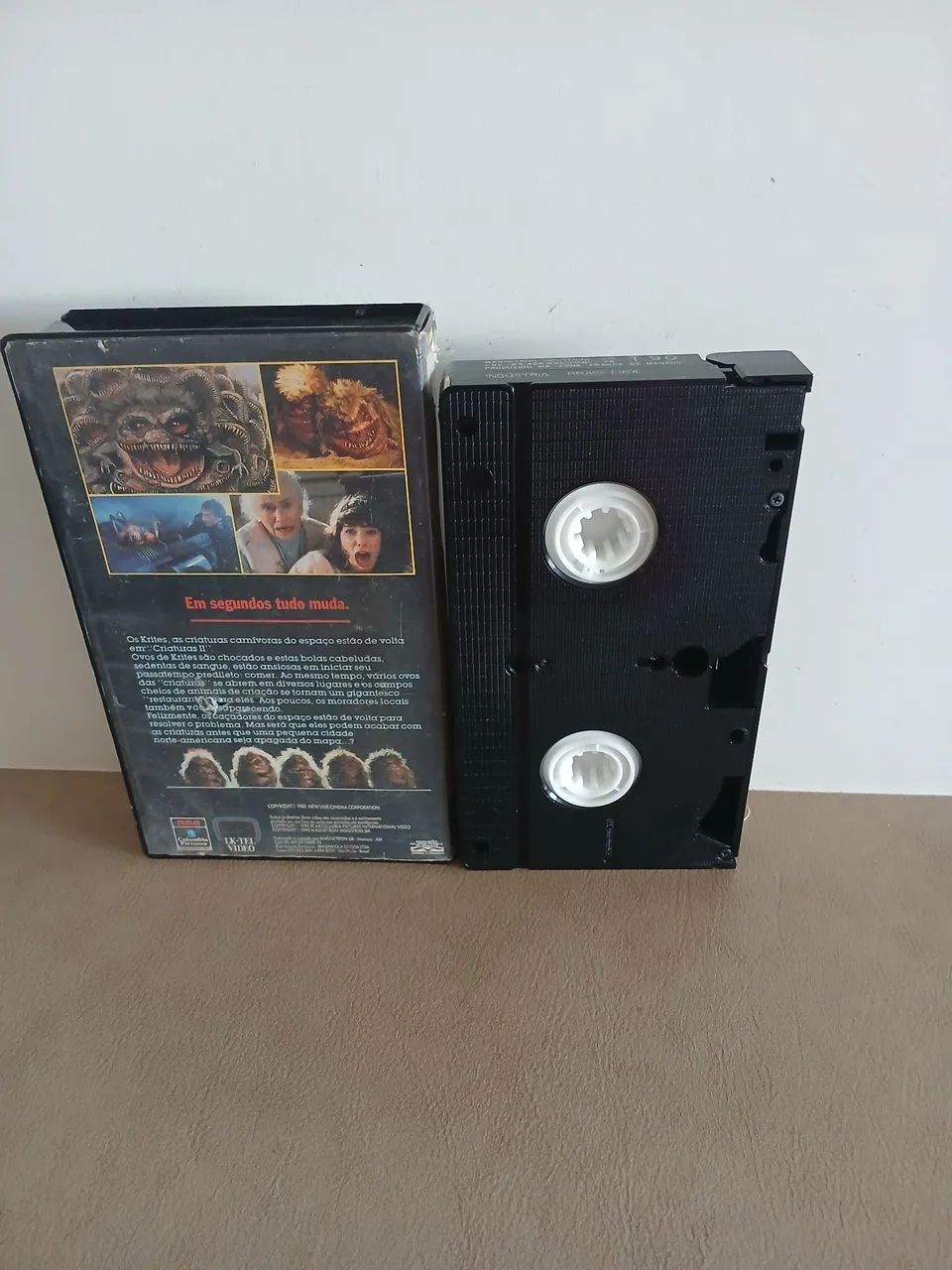Criaturas II - VHS - Legendado  - Raridade  - Foto 2