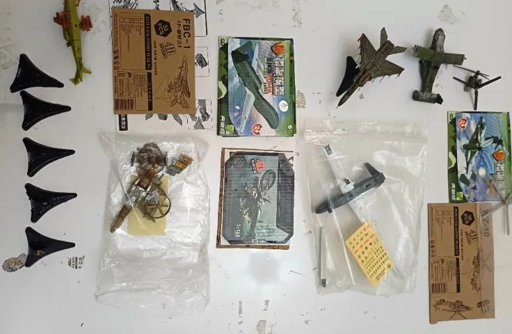 VARIOS AVIÕES NA ESCALA 1:165 MONTADOS  - Foto 2