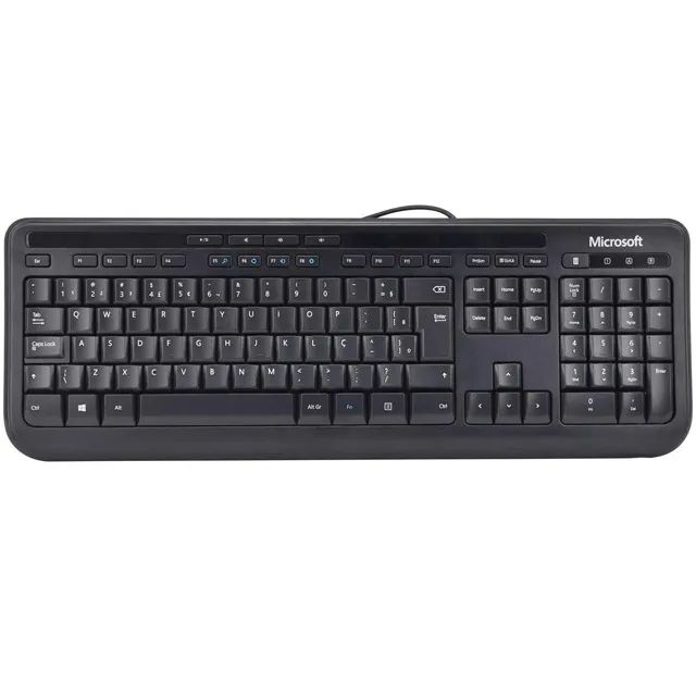 Teclado Office Microsoft Wired 600 - WZetta