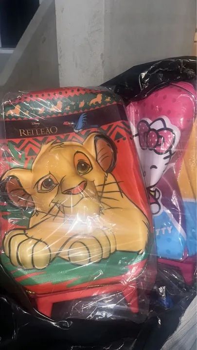 Mala de Viagem Infantil Batman - Rodinhas - Preta - Foto 6