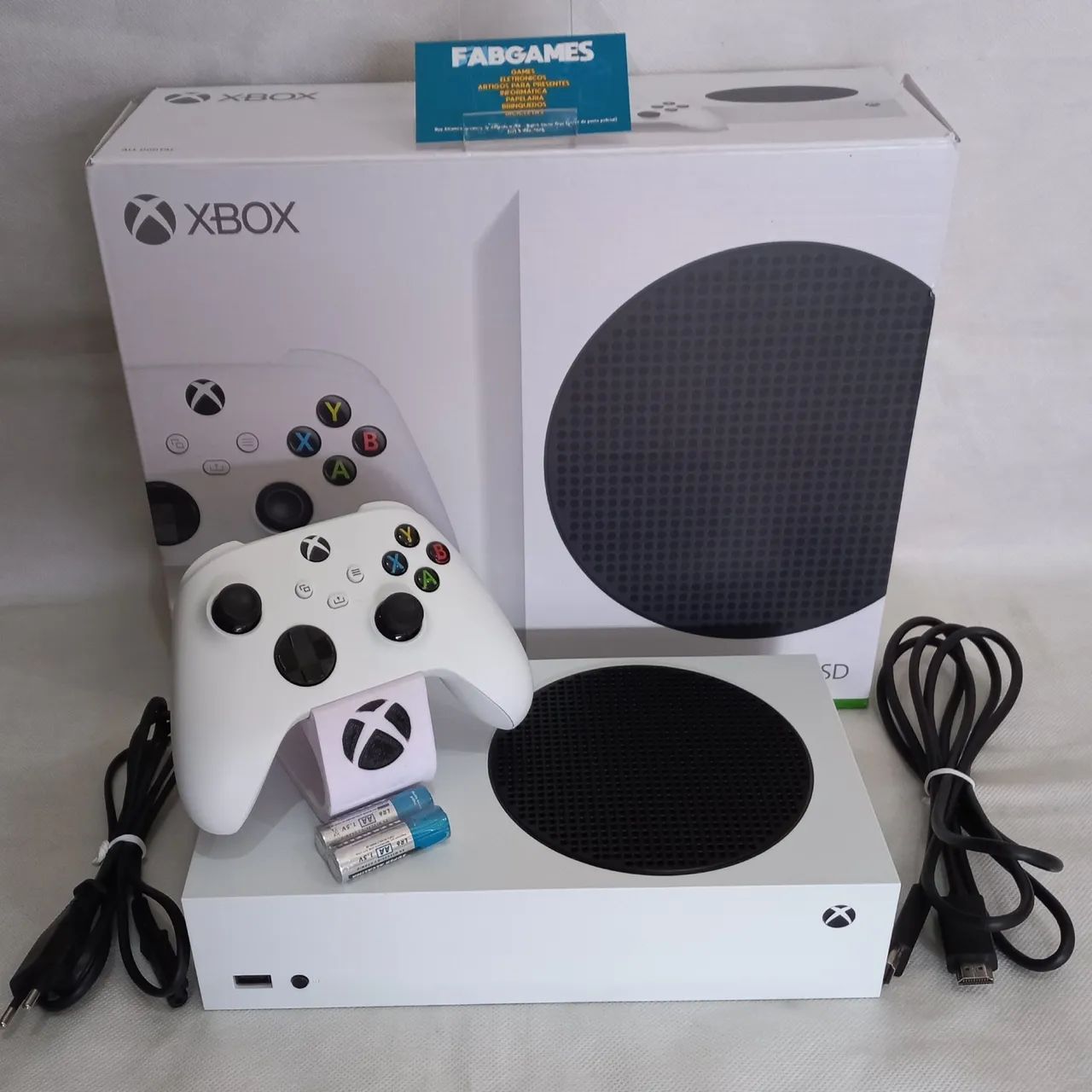 XBOX SERIE S 500GB. Com Garantia 3 meses aqui na FABGAMES VIRTUAL BRASIL 