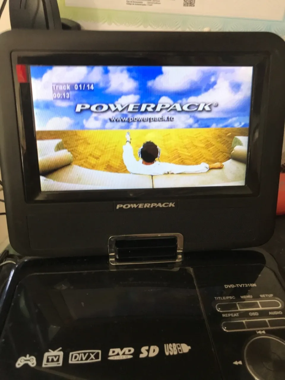 TV portátil powerpack 10 polegadas vendo ou troco