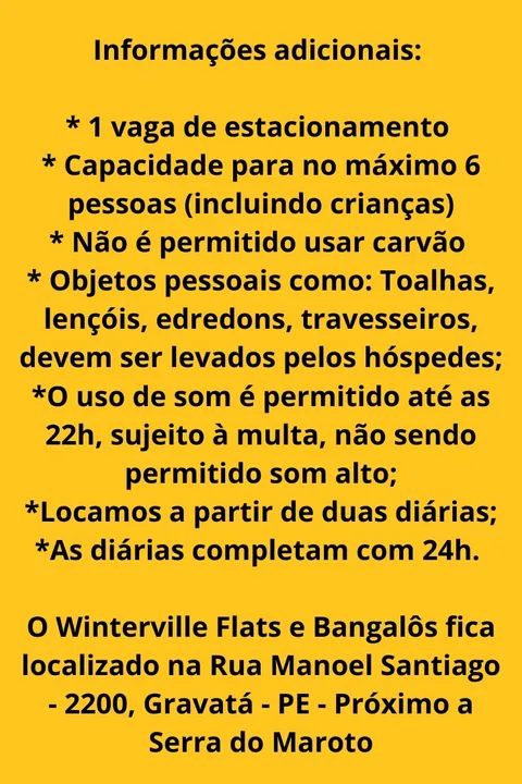 Flat 620 - Gravatá/PE VALOR PACOTE FINAL DE SEMANA SEXTA, SÁBADO E DOMINGO - Foto 7