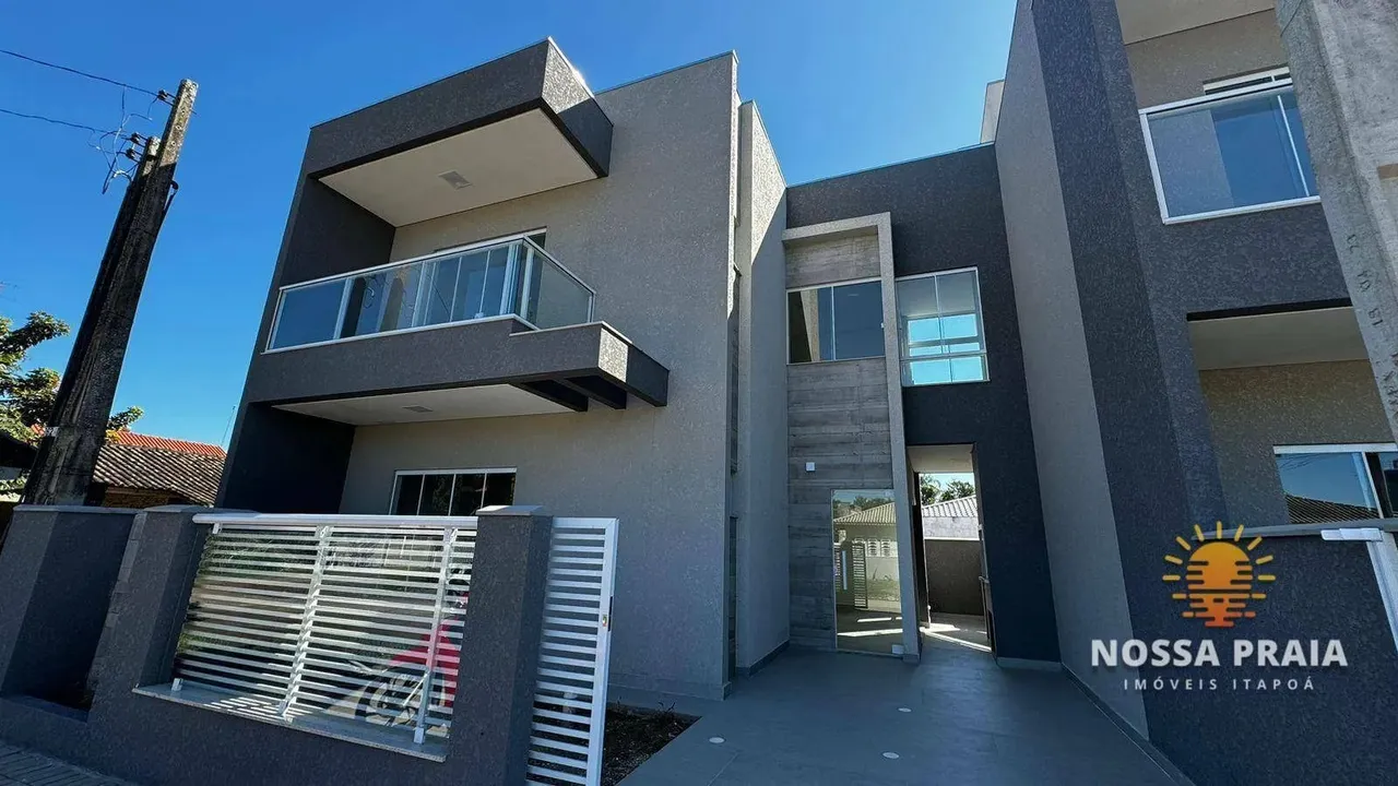 Sobrado com 3 dormitórios à venda, 119 m² por R$ 720.000,00 - Sai Mirim - Itapoá/SC