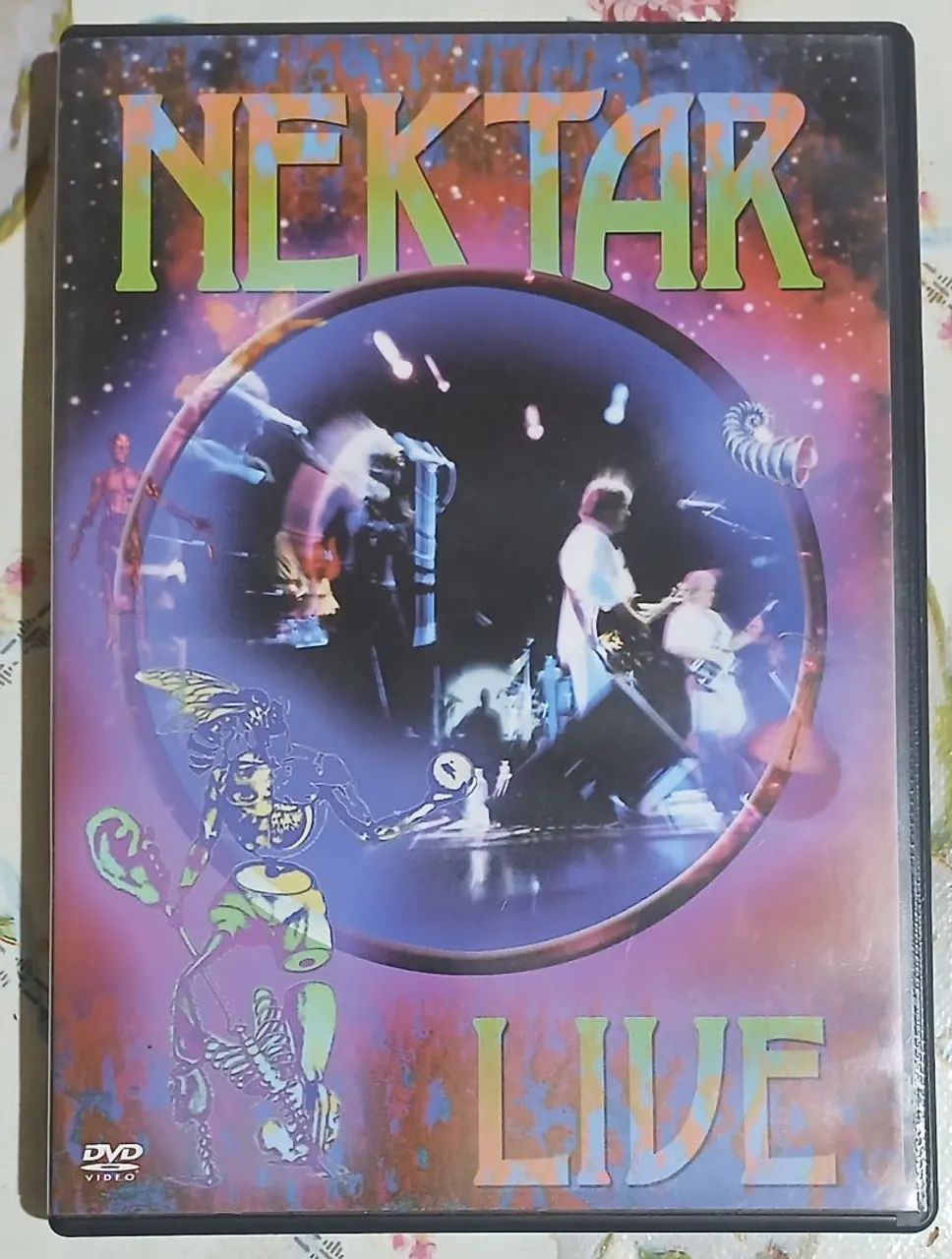 Dvd Nektar - Live (Rock Progressivo)