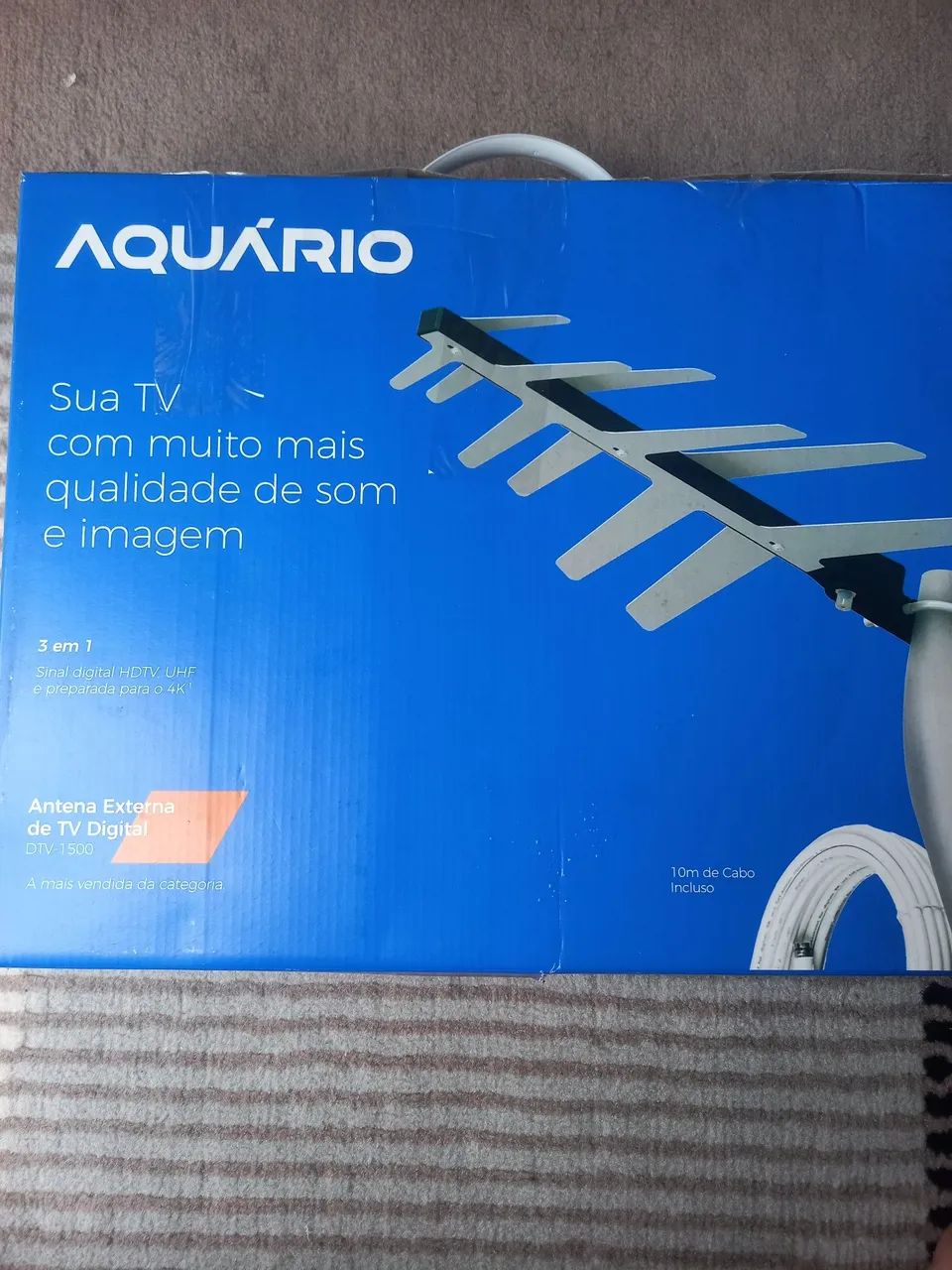 Antena Digital Externa Aquário DTV-1500 - Foto 2