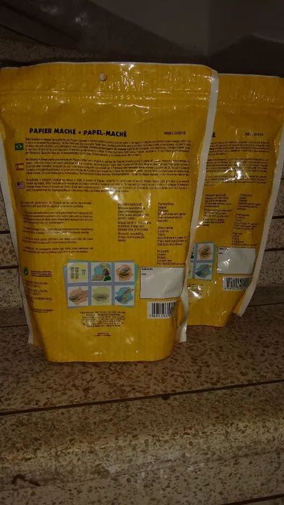 Papel Machê - Massa para modelar - 100g Acrilex - Foto 4