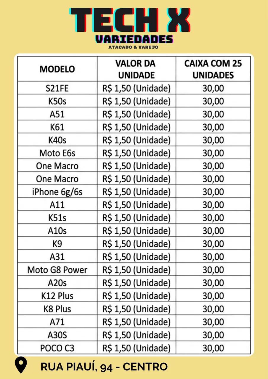 Película de Vidro para Celular e Tablet Atacado  - Foto 2