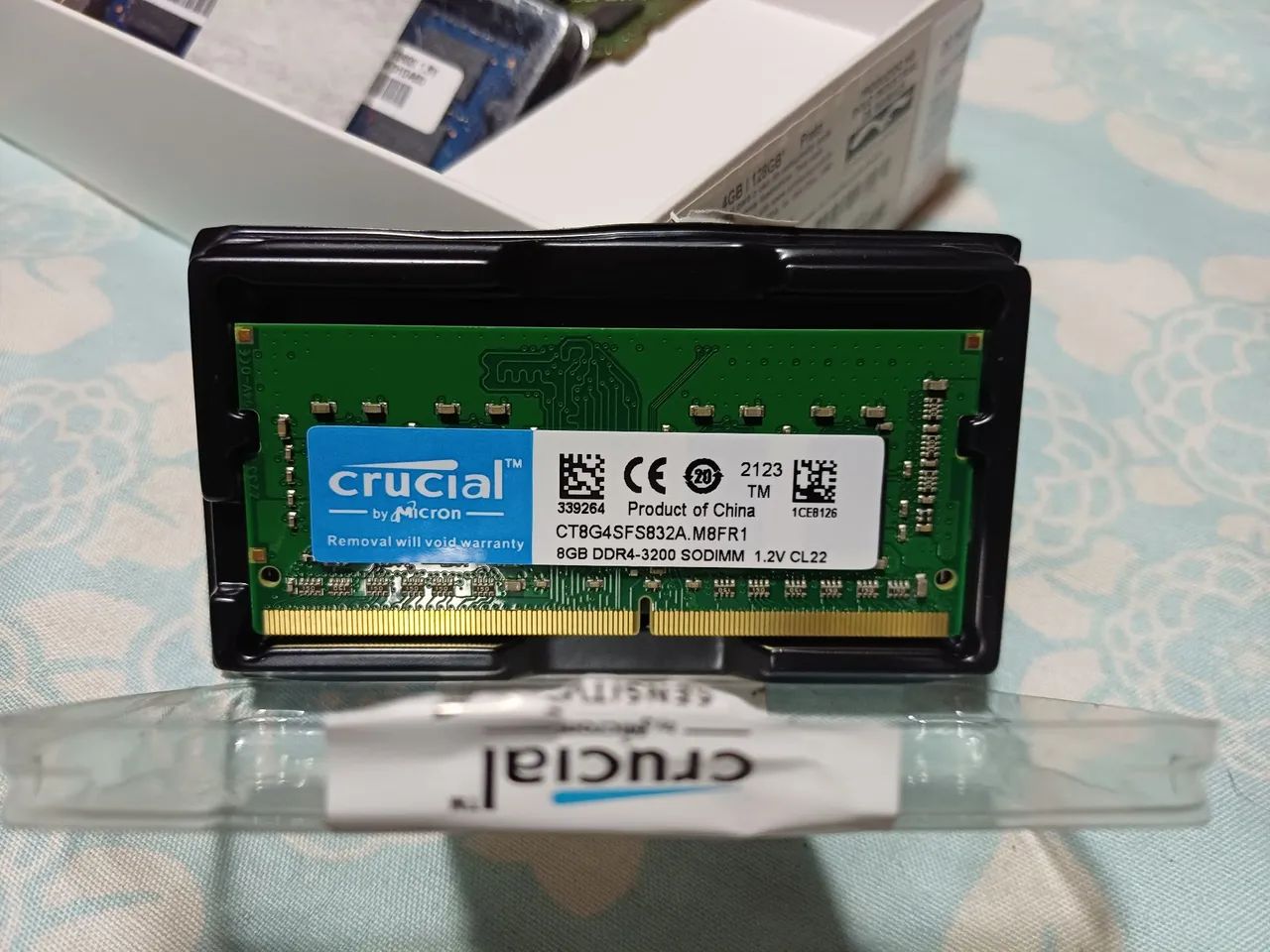 Memória ram ddr4 8G 