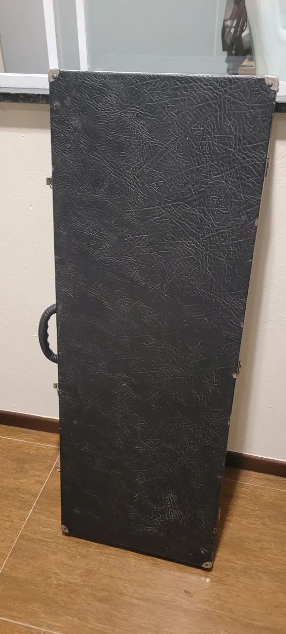 Hard Case para Guitarra Preto - Foto 4