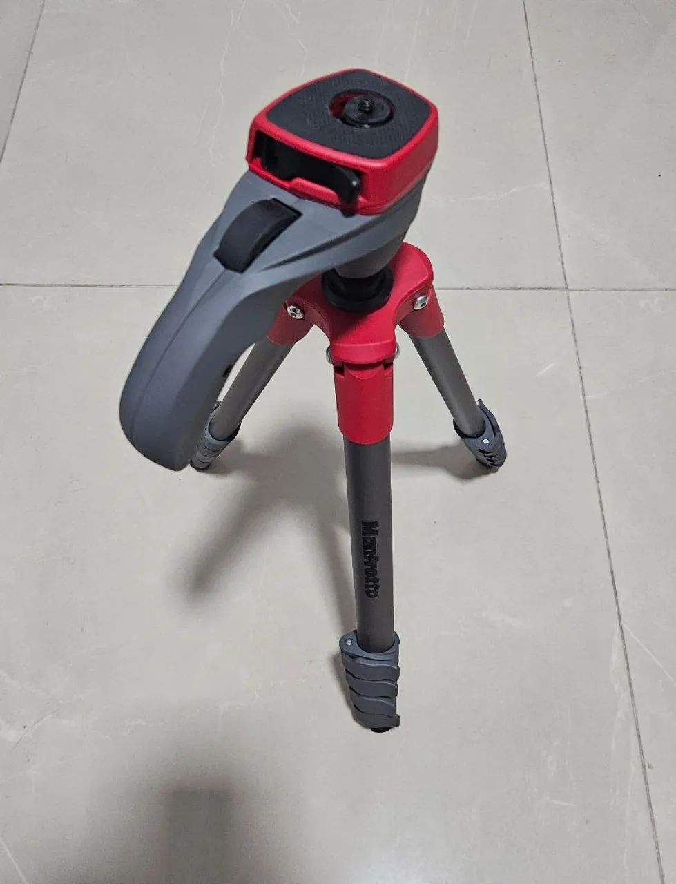 Tripé Manfrotto MKCOMPACTACN Red - Foto 2