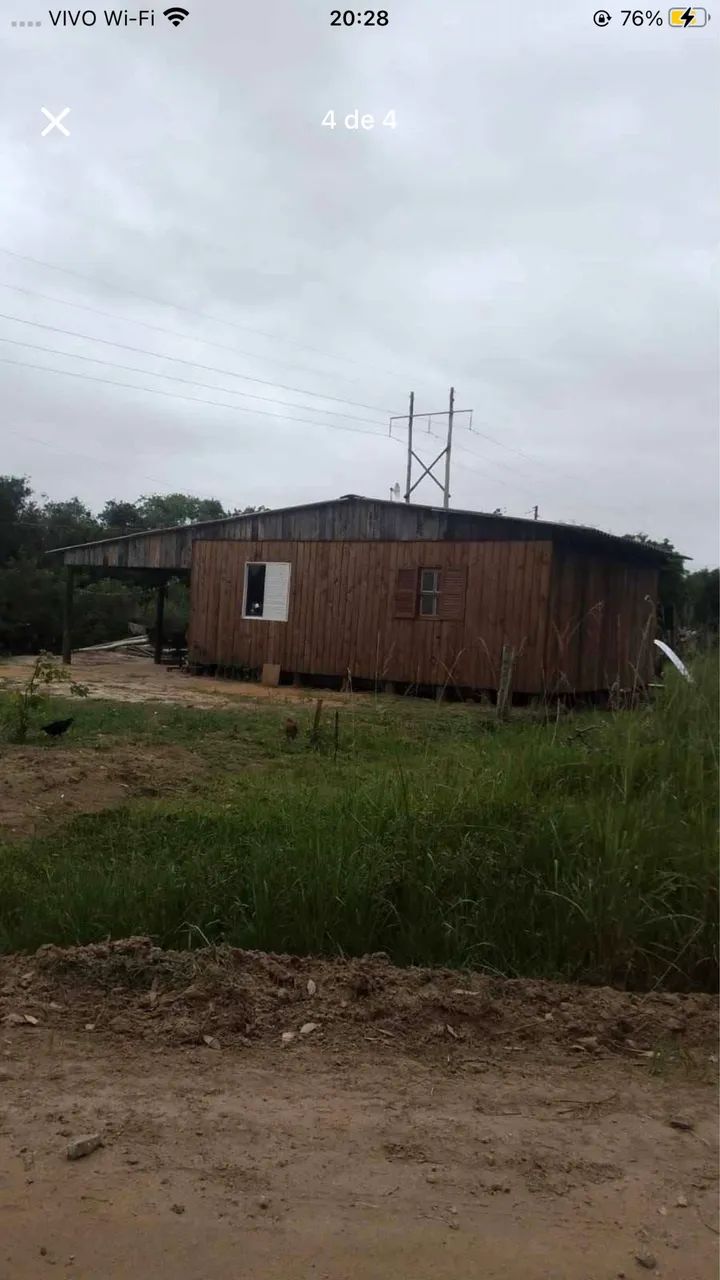 Vendo ou troco terreno com casa 