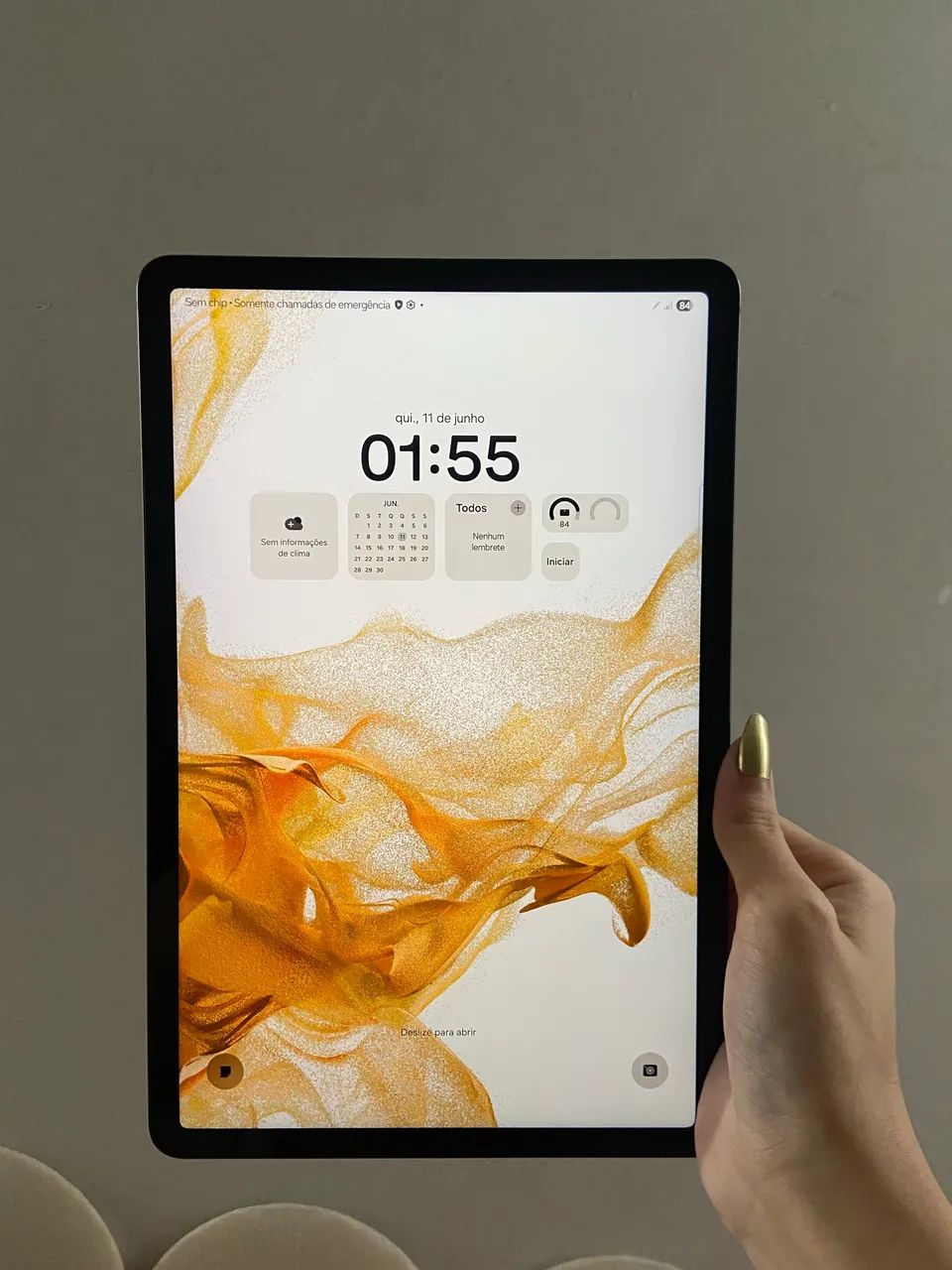 Samsung Galaxy Tab S8 5G 256GB + S Pen + Capa com Teclado - Foto 4