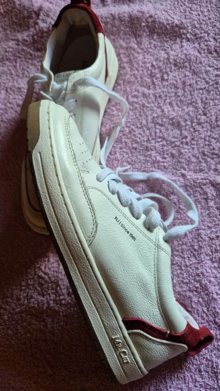 Tenis branco Mr Cat - Usado 1X - Foto 4