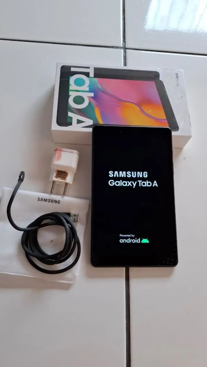 TABLET Na Caixa Samsung TAB A 8 polegadas chip 4G faz ligacao 32Gbs (Act cartao) - Foto 2