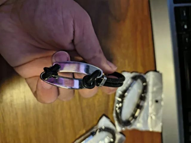 Pulseira de Couro e Corda - 3 Unidades Aleatorias