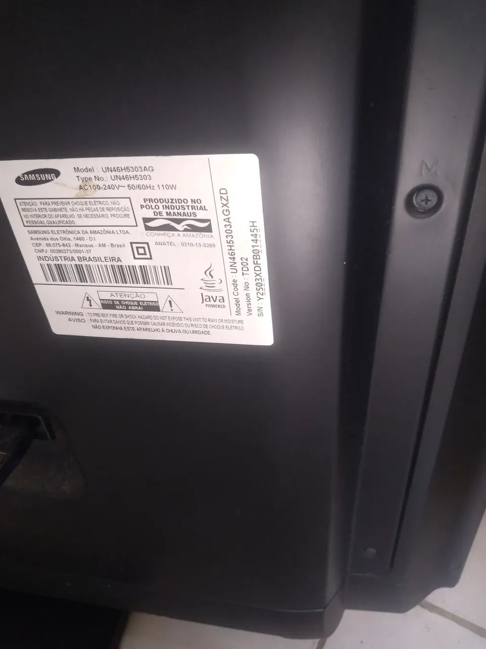 Smart tv Samsung 46 polegadas leia a descricao - Foto 2