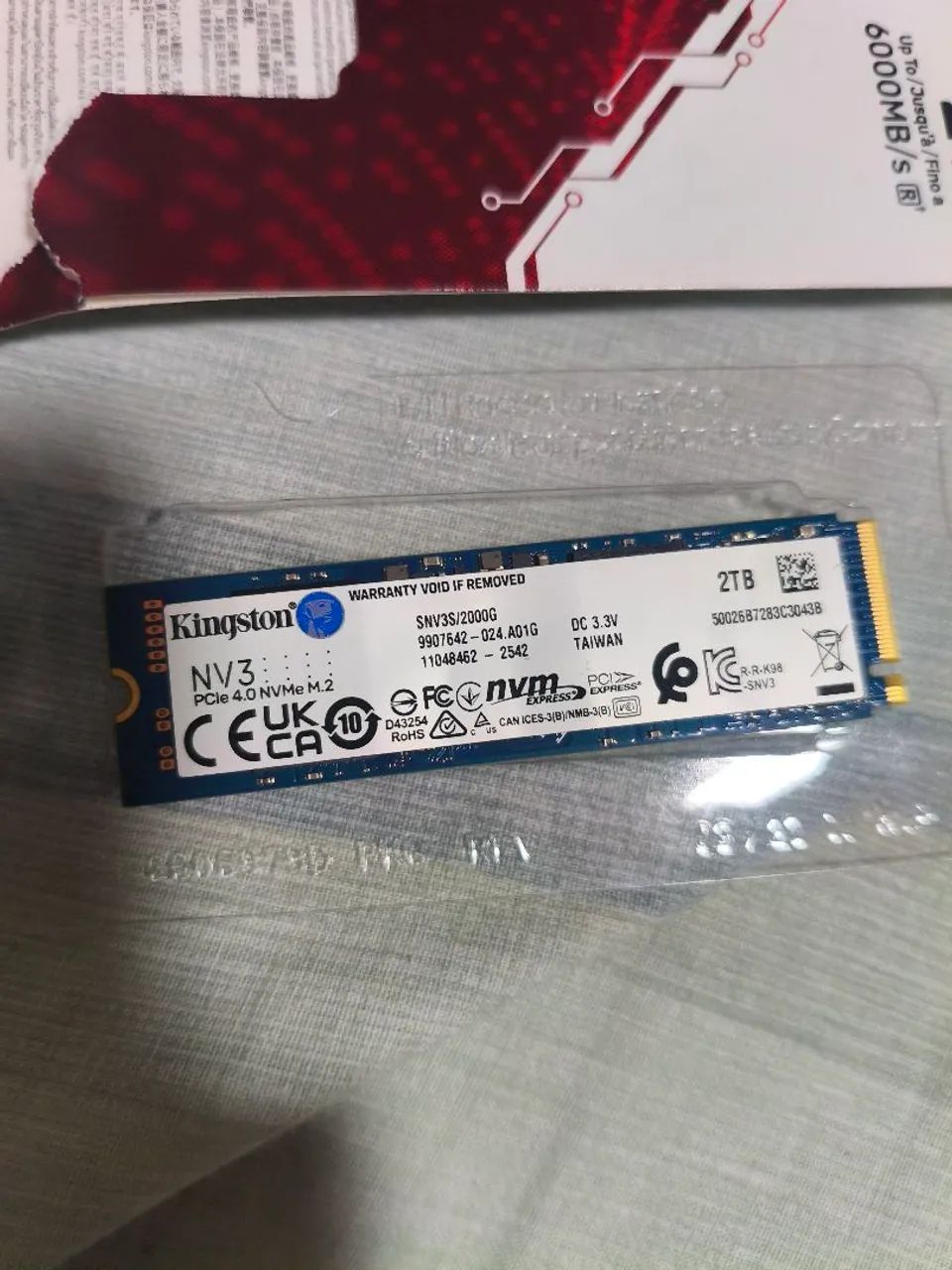 SSD 2TB KINGSTON - Foto 2