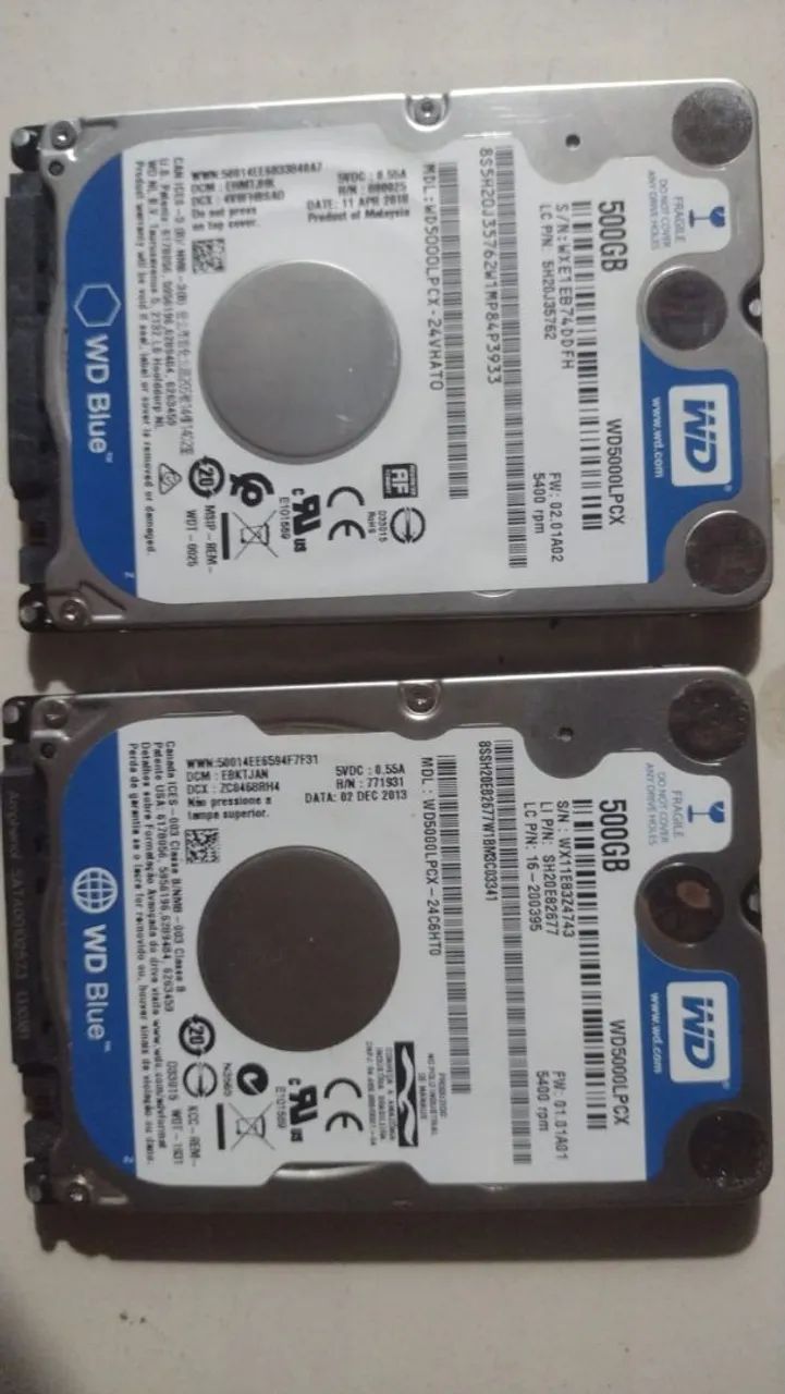 Hd wd slim 500gb